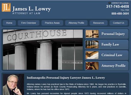 James L. Lowry Law