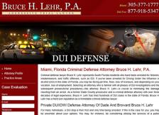 Bruce H. Lehr, P.A. - DUI Defense